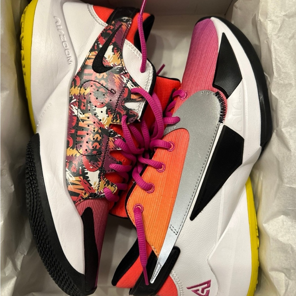Nike Zoom Freak 2 Crimson Black Trainers sz9